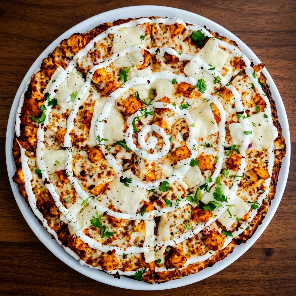 Amul Cheese Burst Pizza at City South Pizza in Winnipeg, MB